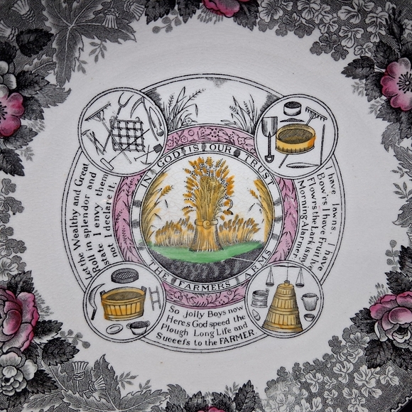 Antique Adams Of England Breakfast Cup Mug And Saucer Warranted Staffordshire - Picture 13 of 16